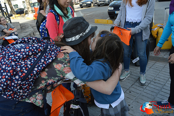 Arrival to El Puerto and meeting the families