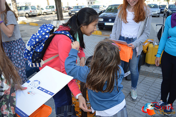 Arrival to El Puerto and meeting the families