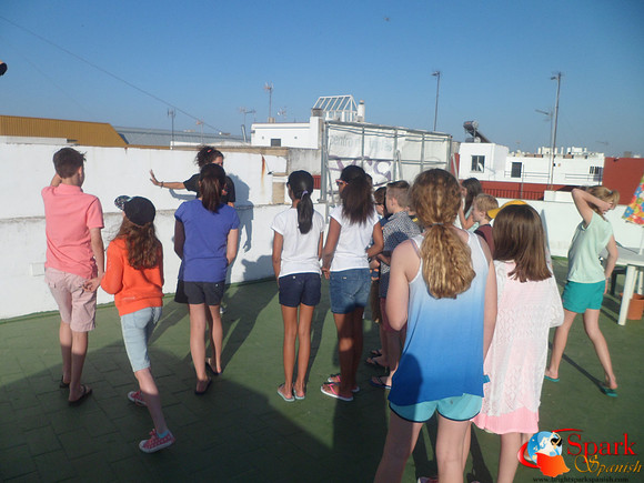 Juegos en la azotea de Spark.