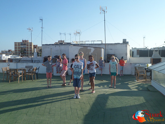 Juegos en la azotea de Spark.