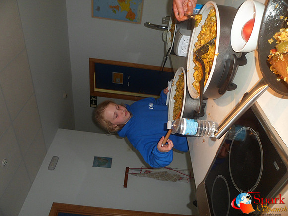 Cooking lesson: paella!