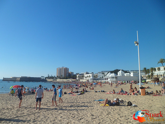 time at the beach