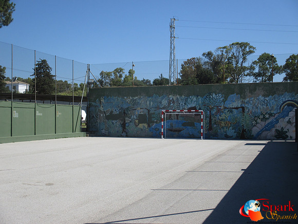Football pitch