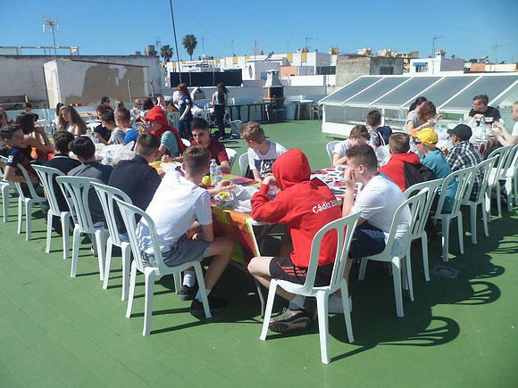 almuerzo en Spark
