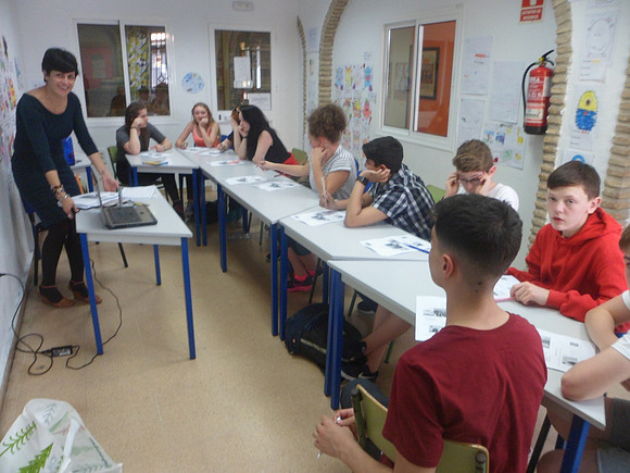 clase de español con Gema