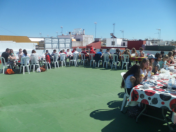 almuerzo en Spark