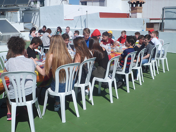 almuerzo en Spark