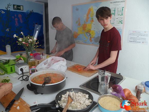 Cooking up a storm