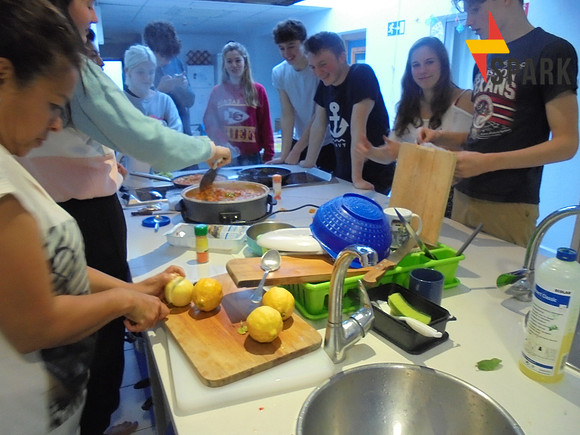 Paella con Iris