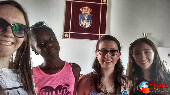 4. Hannah, Kitty, Lucy and Aminata