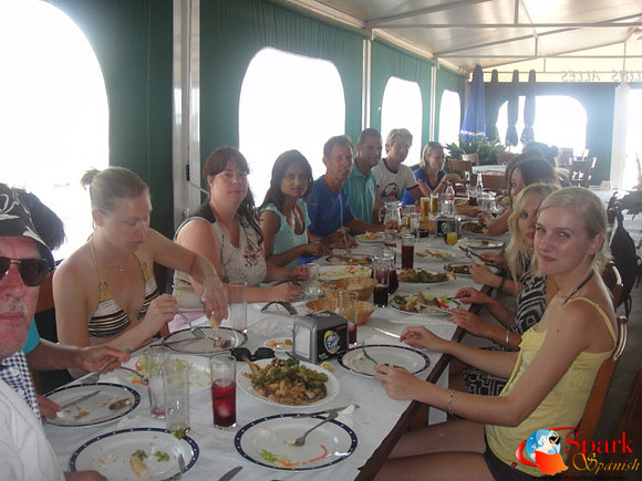 Lunch at a beach bar - Cultural Activity