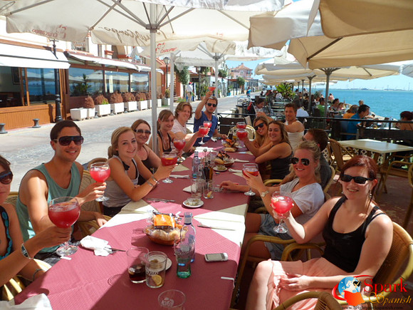 Lunch at beach