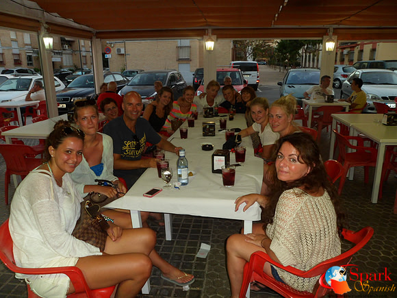 Welcome drink with Director