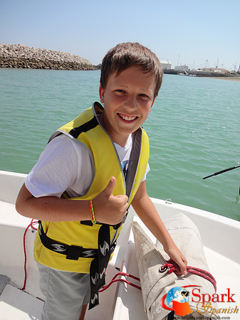 On the water