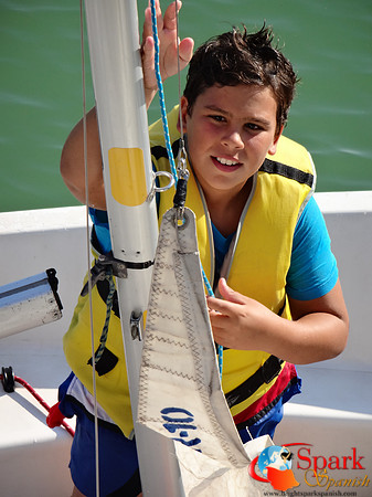 On the water