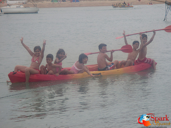 Out in the boats