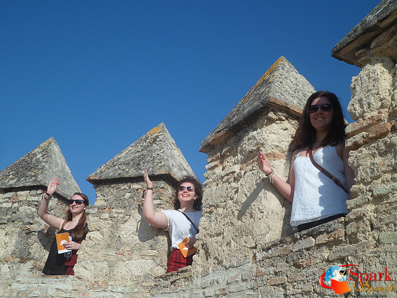 The Castle at Jerez de la Frontera!