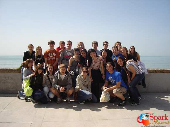 Soaking up a panoramic view of Andalusia